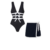 Swimsuit and skirt
