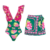Swimsuit and sarong