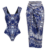 Swimsuit and sarong