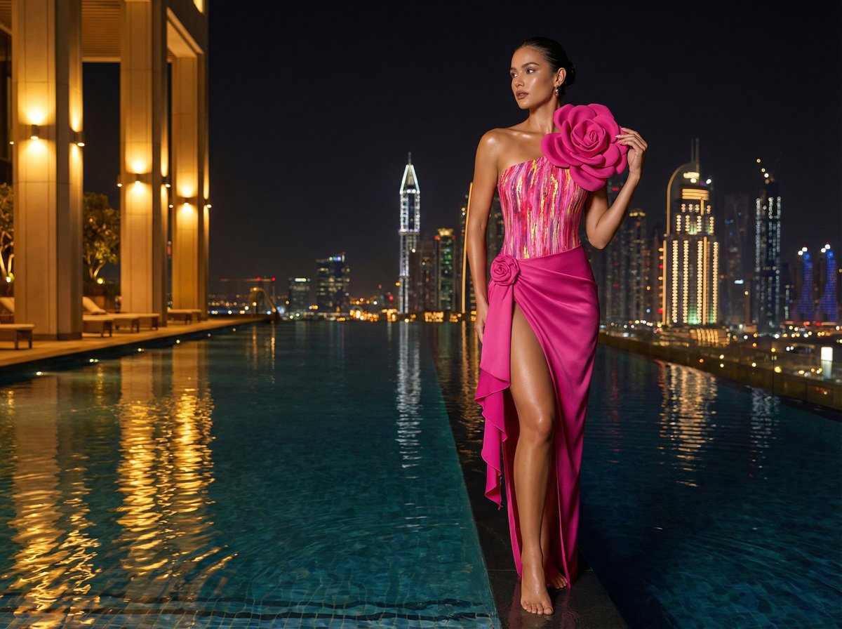 Amelia Wilson wearing swimsuit